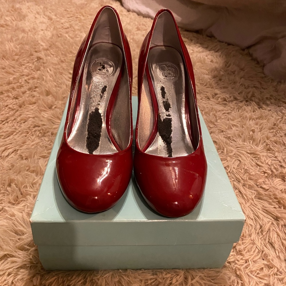 Jessica Simpson Red Women's Heels - Picture 4 of 4